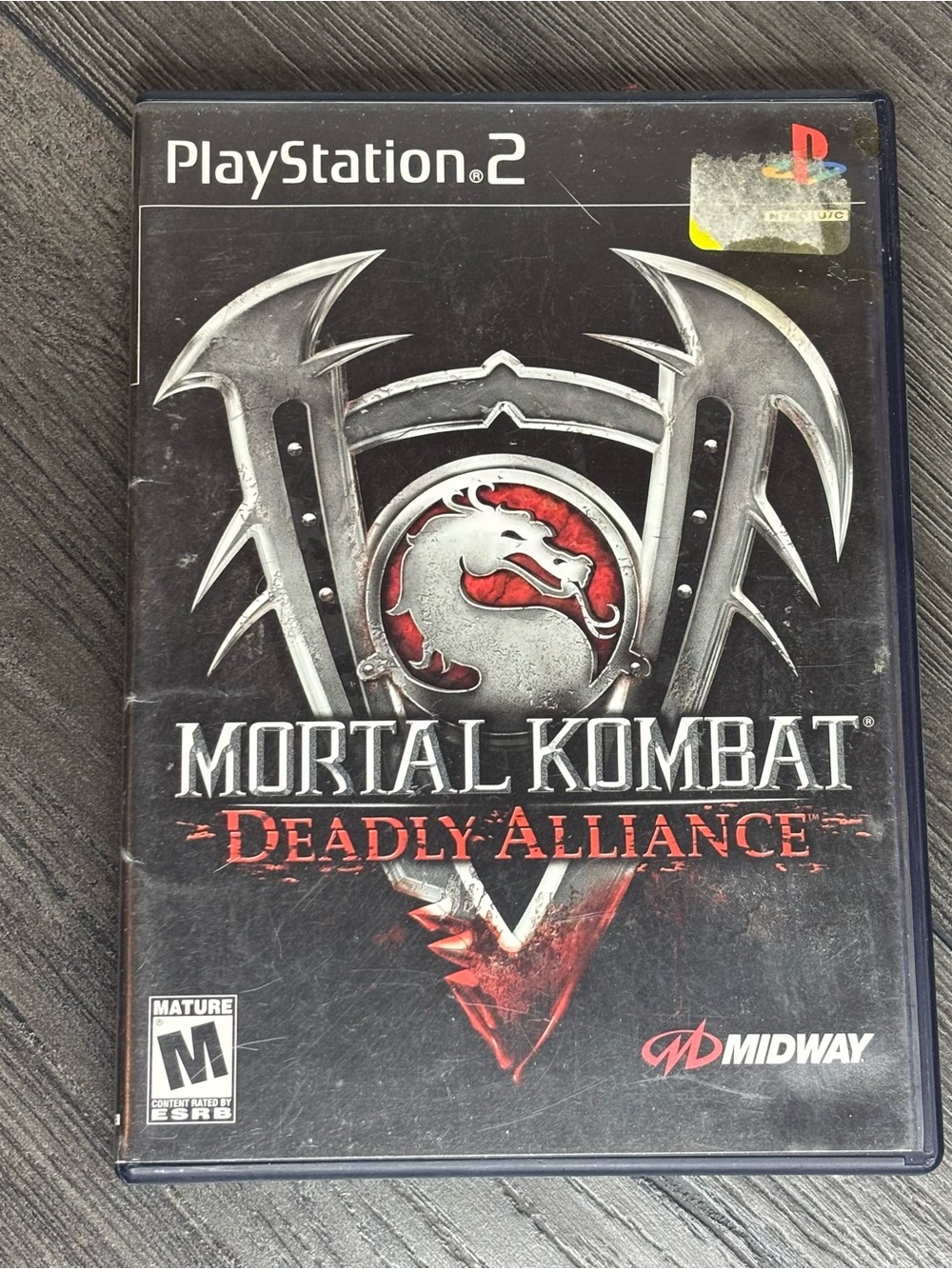 Mortal Kombat Deadly Alliance 2002 Playstation 2 PS2 Video Game Complete CIB